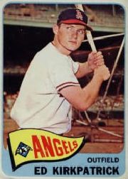1965 Topps Baseball Cards      393     Ed Kirkpatrick
